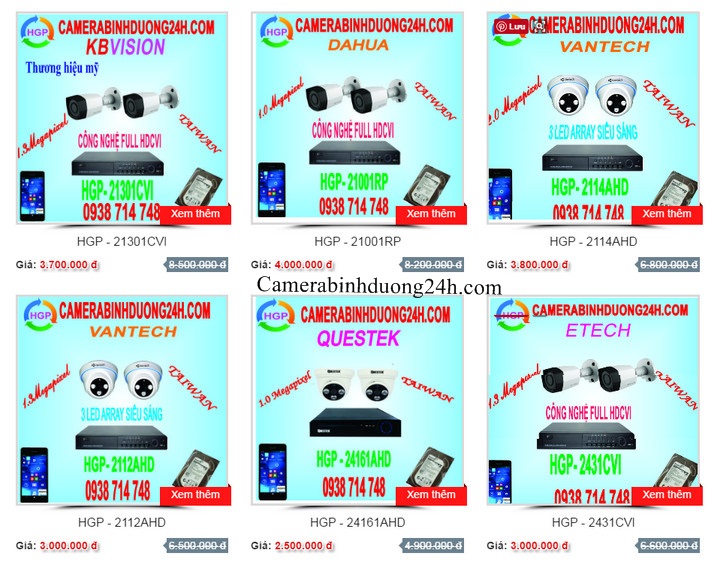 lap dat camera tai binh duong