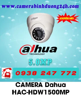 CAMERA DAHUA HAC-HDW1500MP
